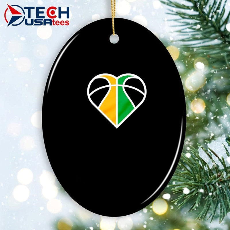 Utah Jazz Basketball heart logo shirt