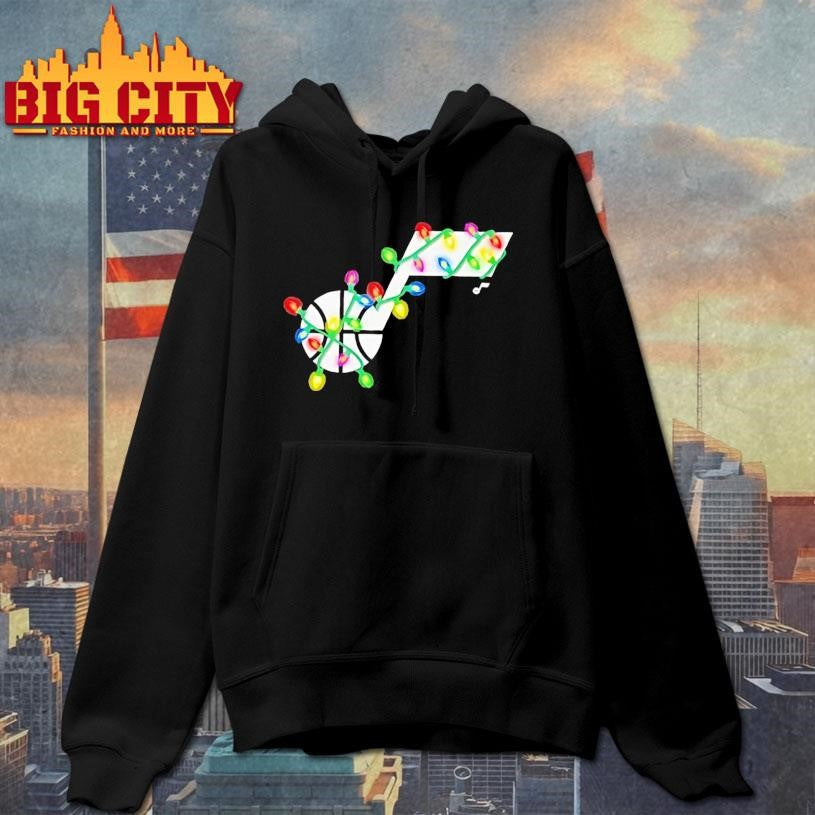 Utah Jazz Logo Holiday Christmas Lights Shirt