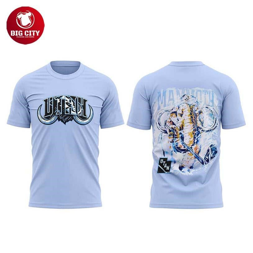 Utah Mammoth 2025 CounterPoint Woodngrail NHL Two Sided Shirt