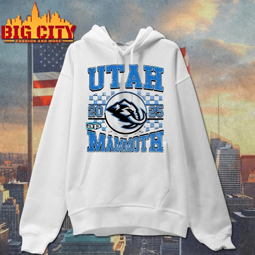 Utah Mammoth Nhl Hockey Utah 2025 Logo Shirt