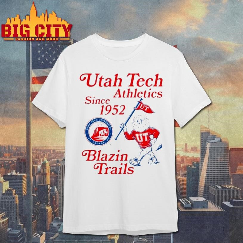 Utah Tech Athletics Since 1952 Blazin Trails Shirt
