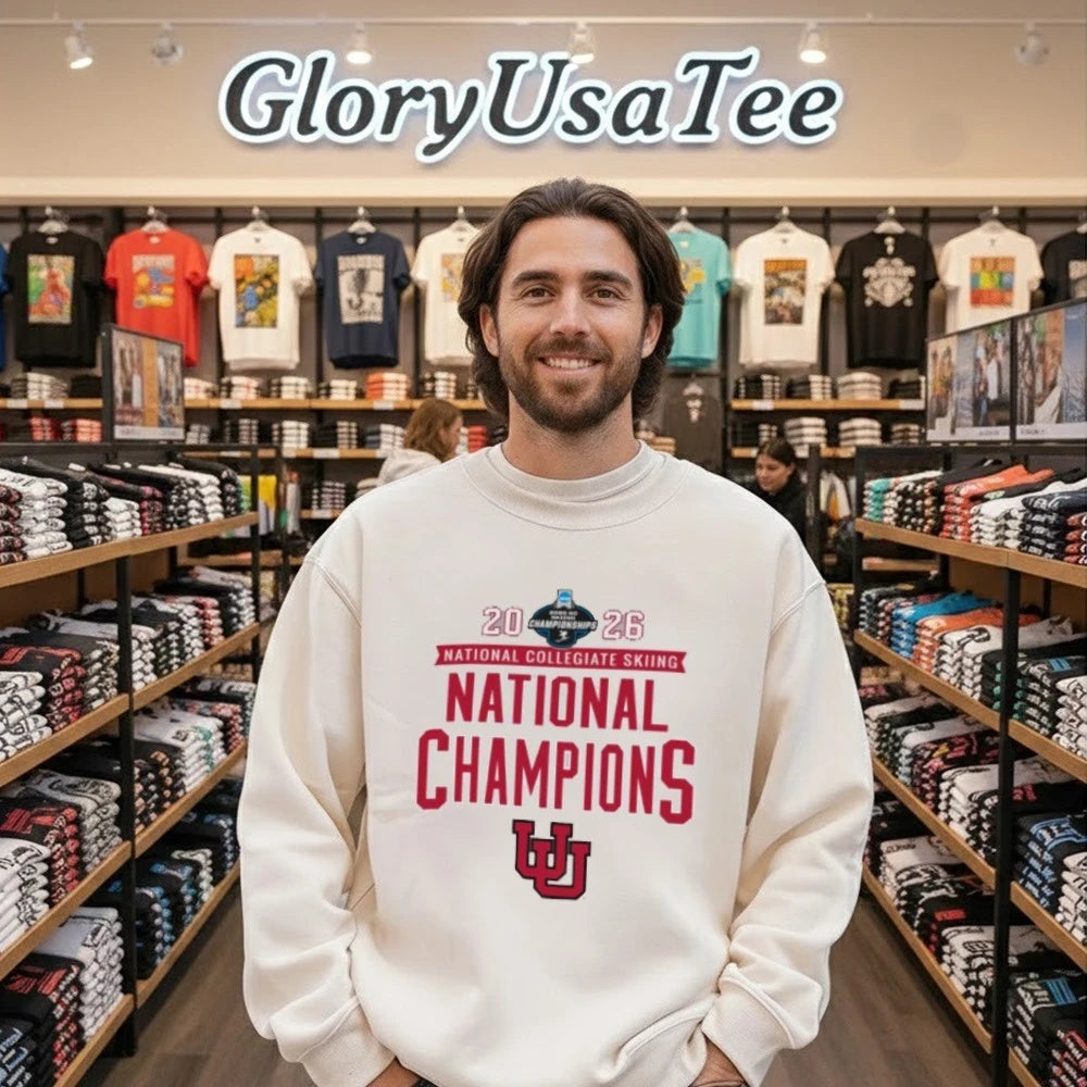 Utah Utes Champion Unisex 2026 NCAA Skiing National Champions T-Shirt