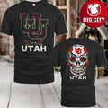 Utah Utes College Football Dia De Los Muertos 2025 New Two Sided Shirt