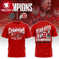 Utah Utes Football Las Vegas Bowl Champions 2025 Two Sided Shirt