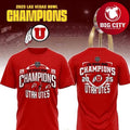 Utah Utes Las Vegas Bowl Champions 2025 Two Sided Shirt
