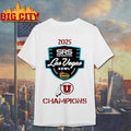 Utah Utes Las Vegas Bowl Champions 2025 Shirt