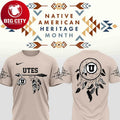 Utah Utes Native American Heritage The Root The Pride 2025 Two Sided Shirt