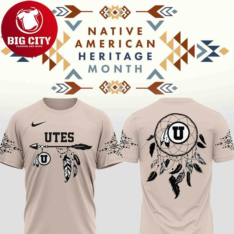 Utah Utes Native American Heritage The Root The Pride 2025 Two Sided Shirt