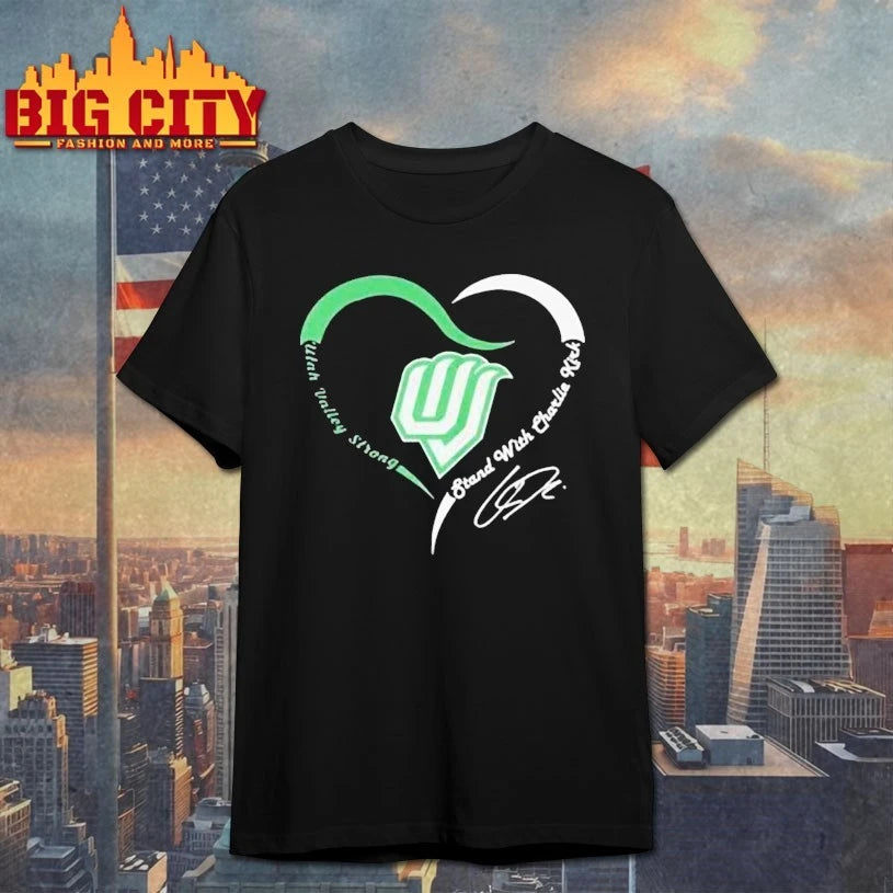 Utah Valley Wolverines Strong Stand With Charlie Kirk Shirt