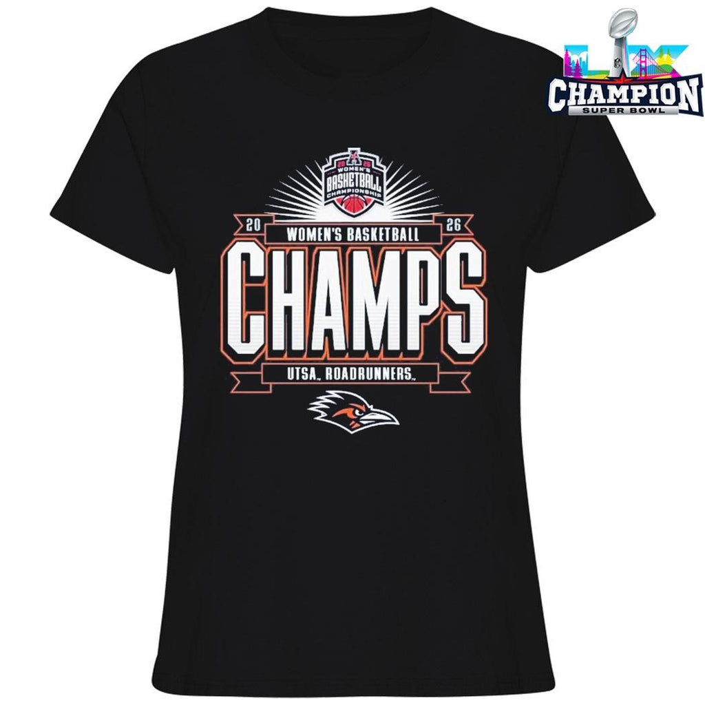 Utsa Athletics Women’s Basketball Champs Shirt