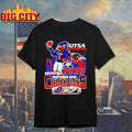 Utsa Roadrunners 2025 Responder Bowl Champions Mascot Skyline Shirt