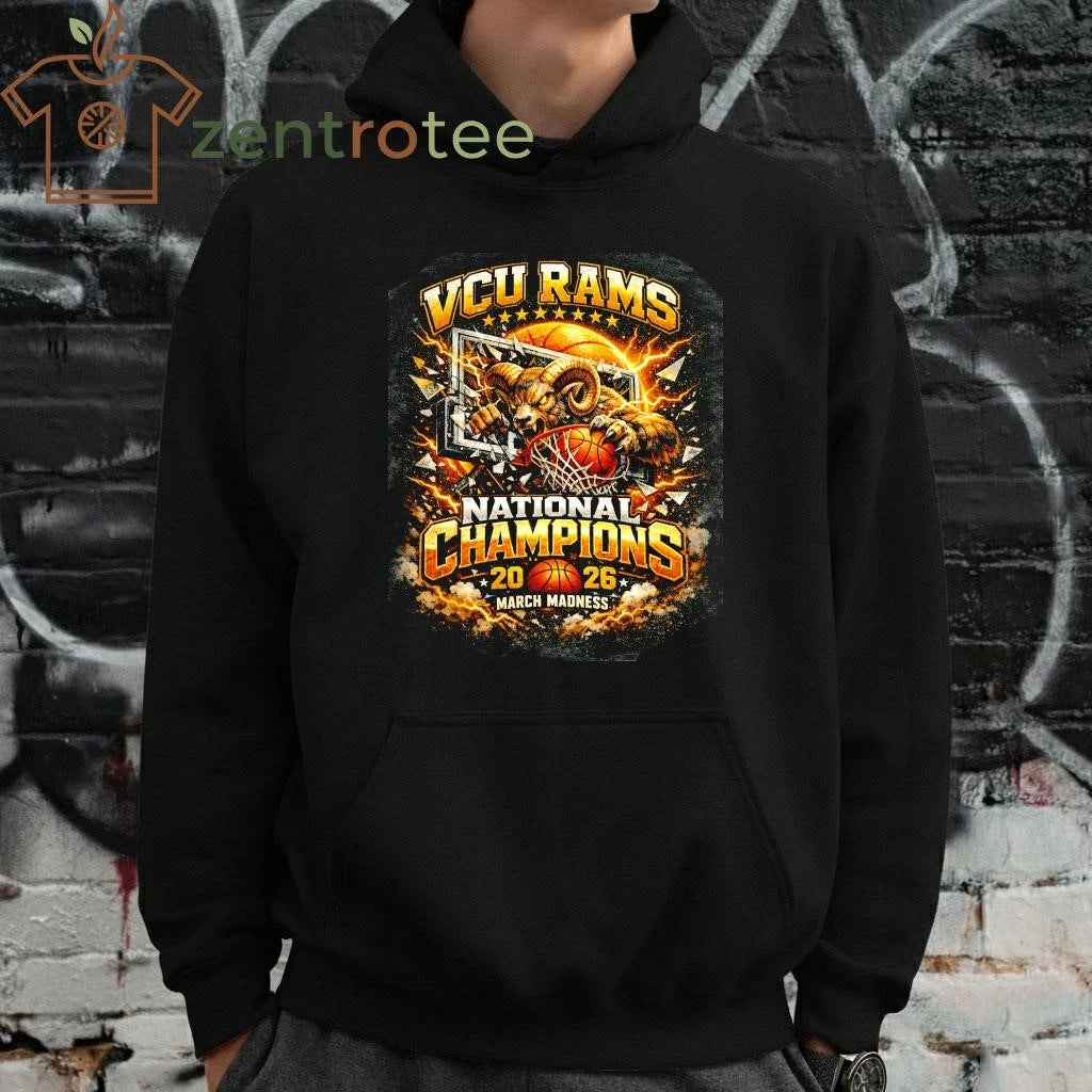 VCU Rams 2026 March Madness National Champions Graphic T-Shirt