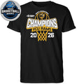VCU Rams Men’s Basketball 2026 Atlantic 10 Tournament Champions Locker Room Logo T-Shirt