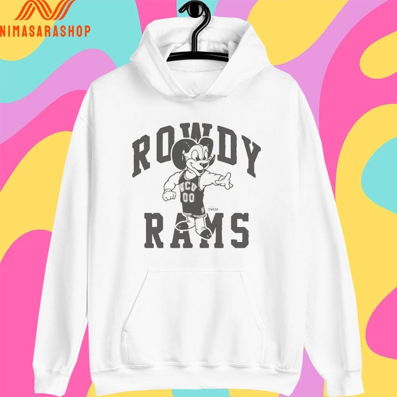 VCU Rams Rowdy Mascot Basketball Shirts
