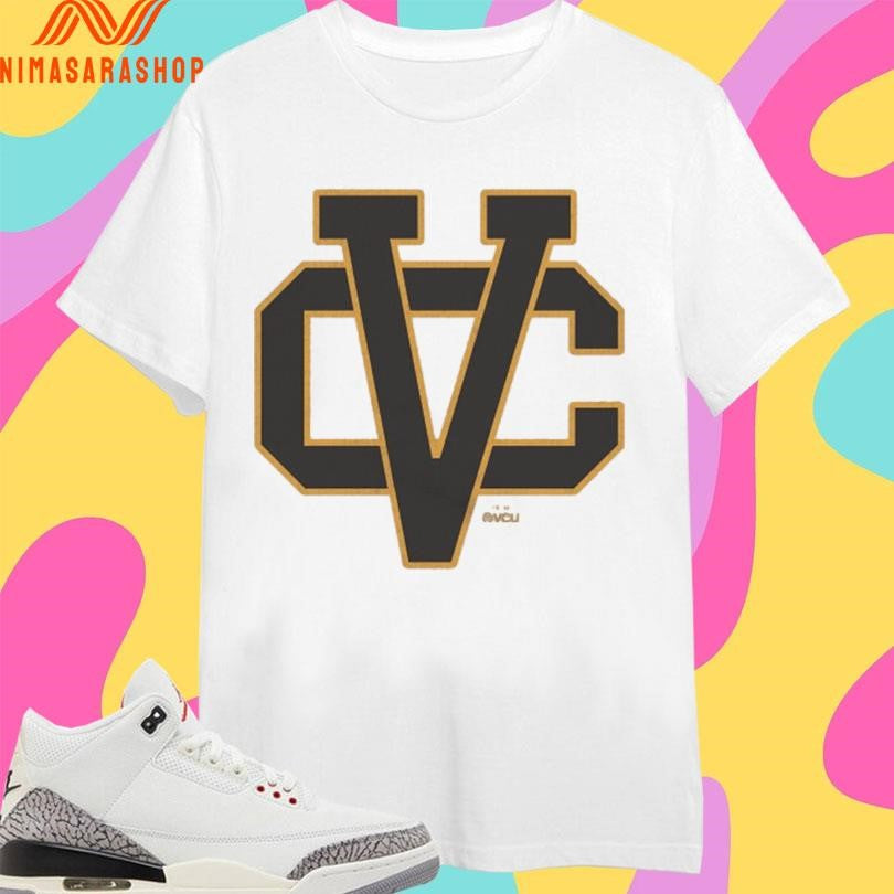 VCU Retro Letters Logo Shirts
