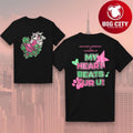 VESSEL3 RAVEFURREST MY HEART BEATS FURU New Two Sided Shirt