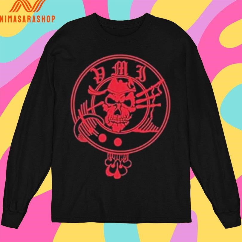 VMI Red Skull Logo Shirts