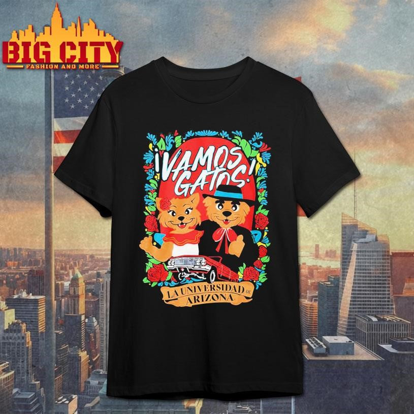 Vamos Gatos La Universidad De Arizona shirt