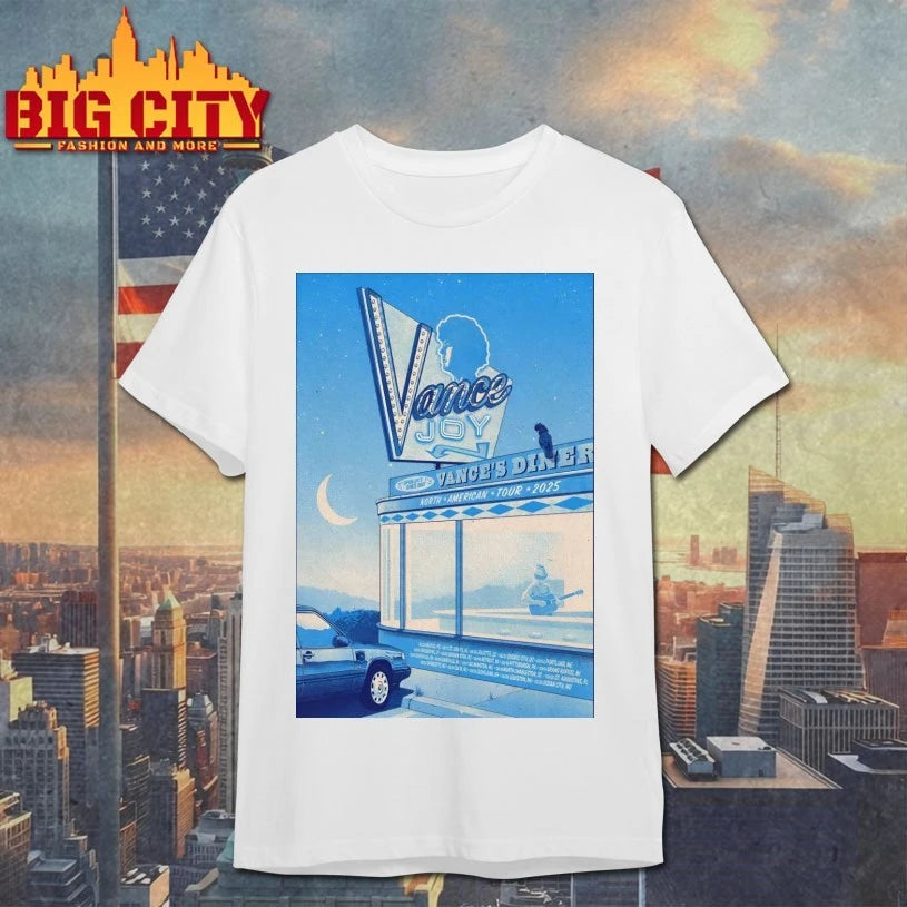 Vance Joy Poster North American Tour 2025 shirt