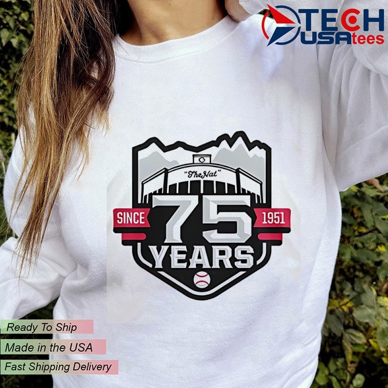 Vancouver Canadians 75th Anniversary of The Nat shirt