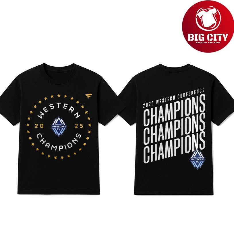 Vancouver Whitecaps FC Western Conference Champions Two Sided Shirt
