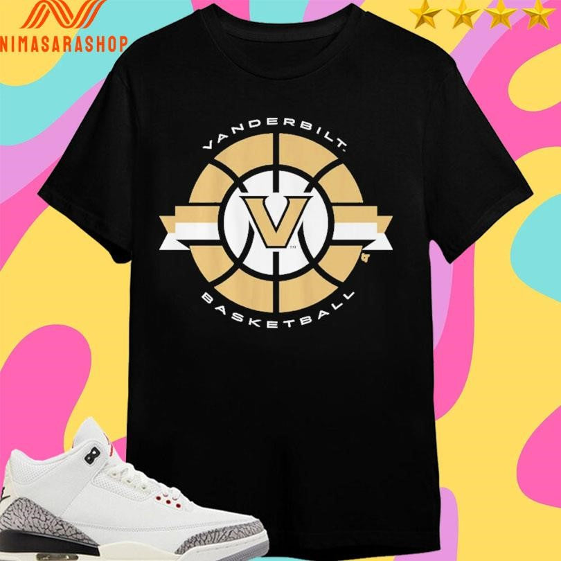 Vanderbilt Basketball Classic Circle Shirts