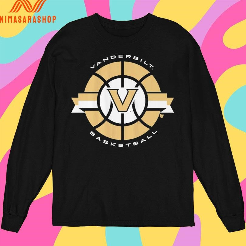 Vanderbilt Basketball Classic Circle Shirts