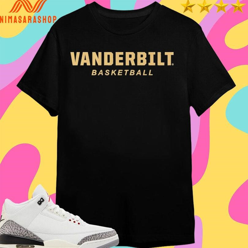 Vanderbilt Basketball Logo Stack Shirts