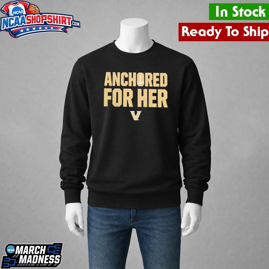 Vanderbilt Commodores Anchored For Her Shirt