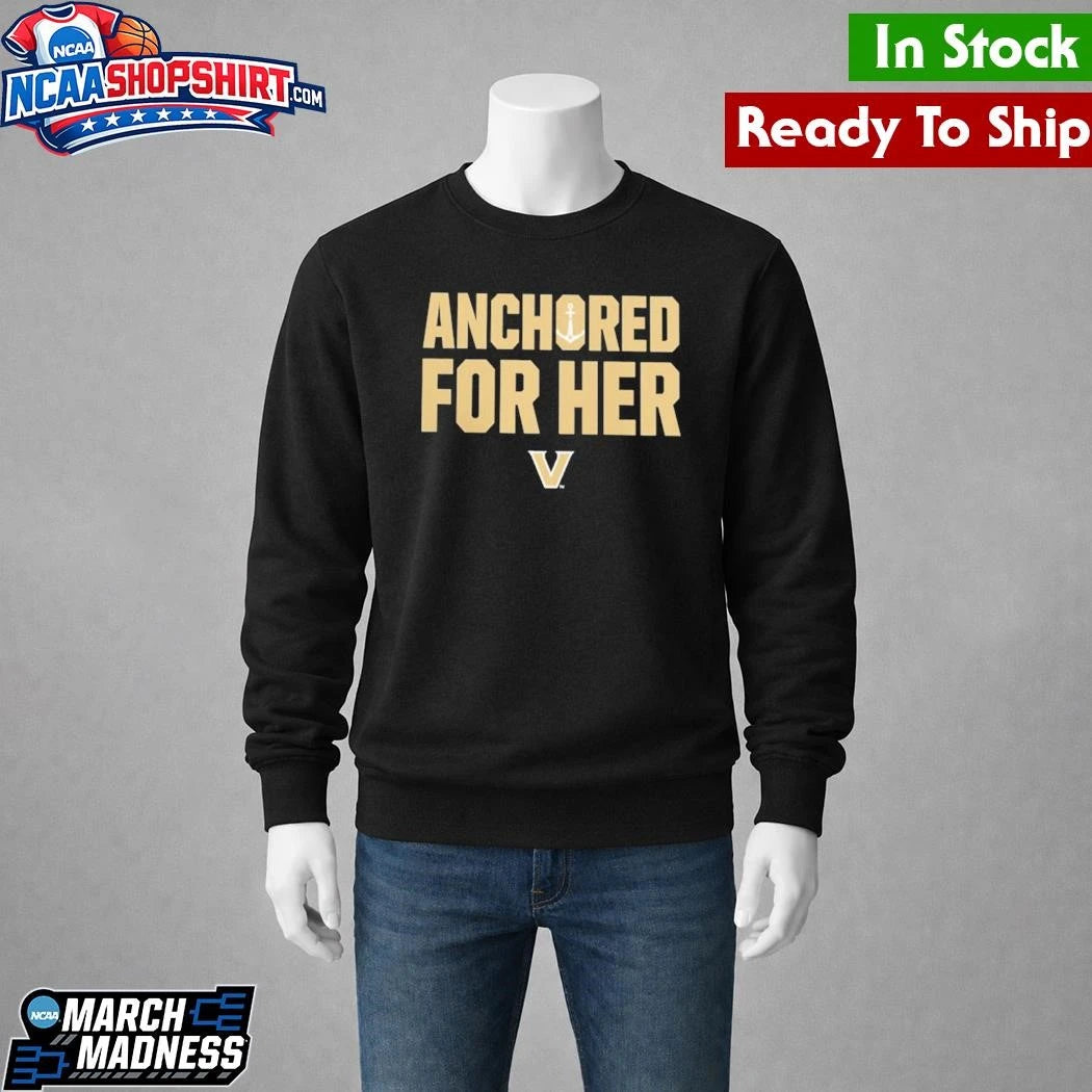 Vanderbilt Commodores Anchored For Her Shirt