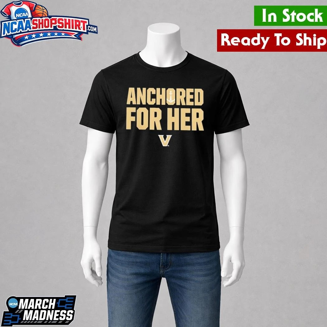 Vanderbilt Commodores Anchored For Her Shirt