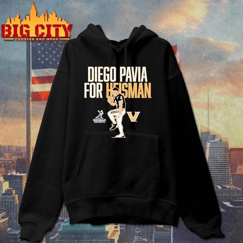 Vanderbilt Commodores Football Diego Pavia for Heisman pose shirt