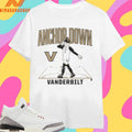 Vanderbilt Commodores Men’s Basketball Anchor Down Vanderbilt Mascot Court Shirts
