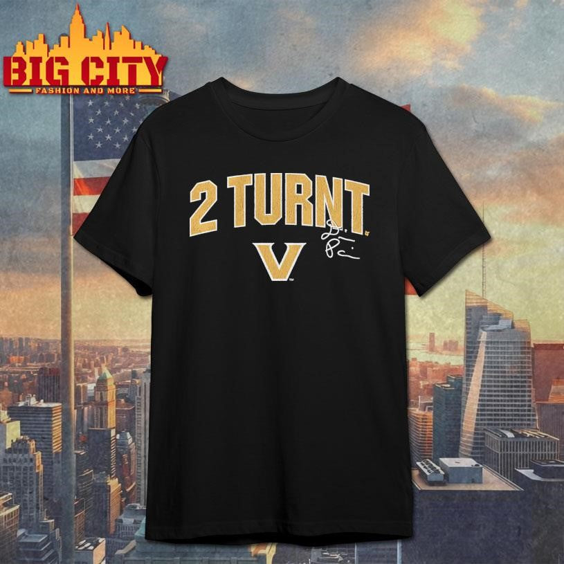 Vanderbilt Diego Pavia 2 Turnt NIL Shirt