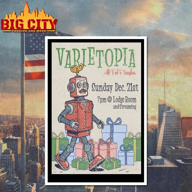 Varietopia With Paul F. Tompkins At Lodge Room On Dec 21 2025 Poster shirt