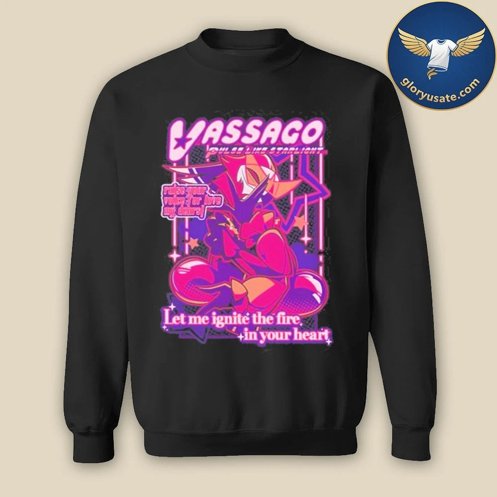 Vassago From Helluva Boss with Love T-Shirt
