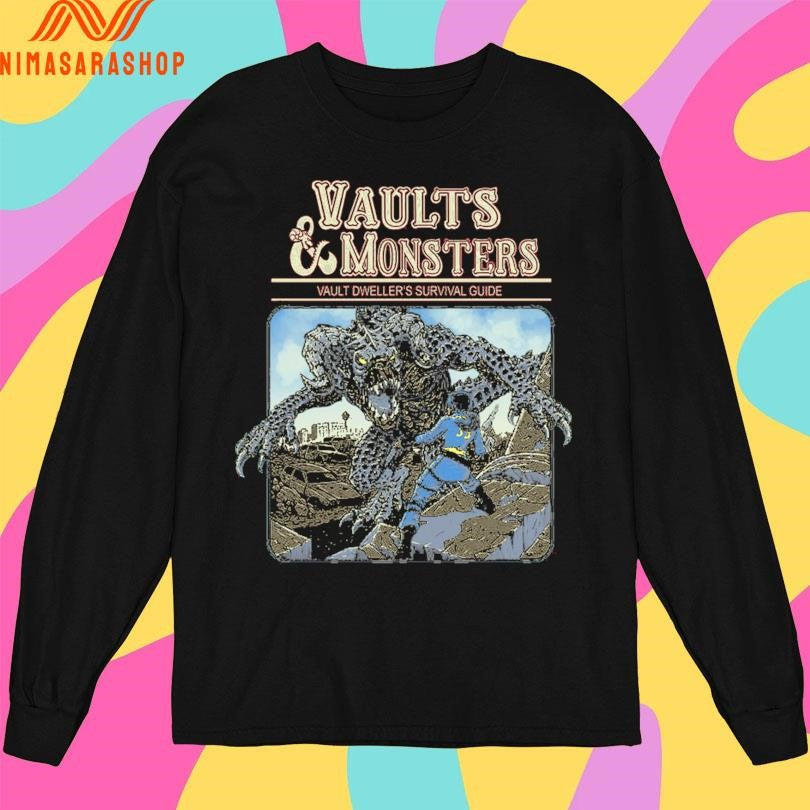 Vaults And Monsters Vault Dweller’s Survival Guide Shirts