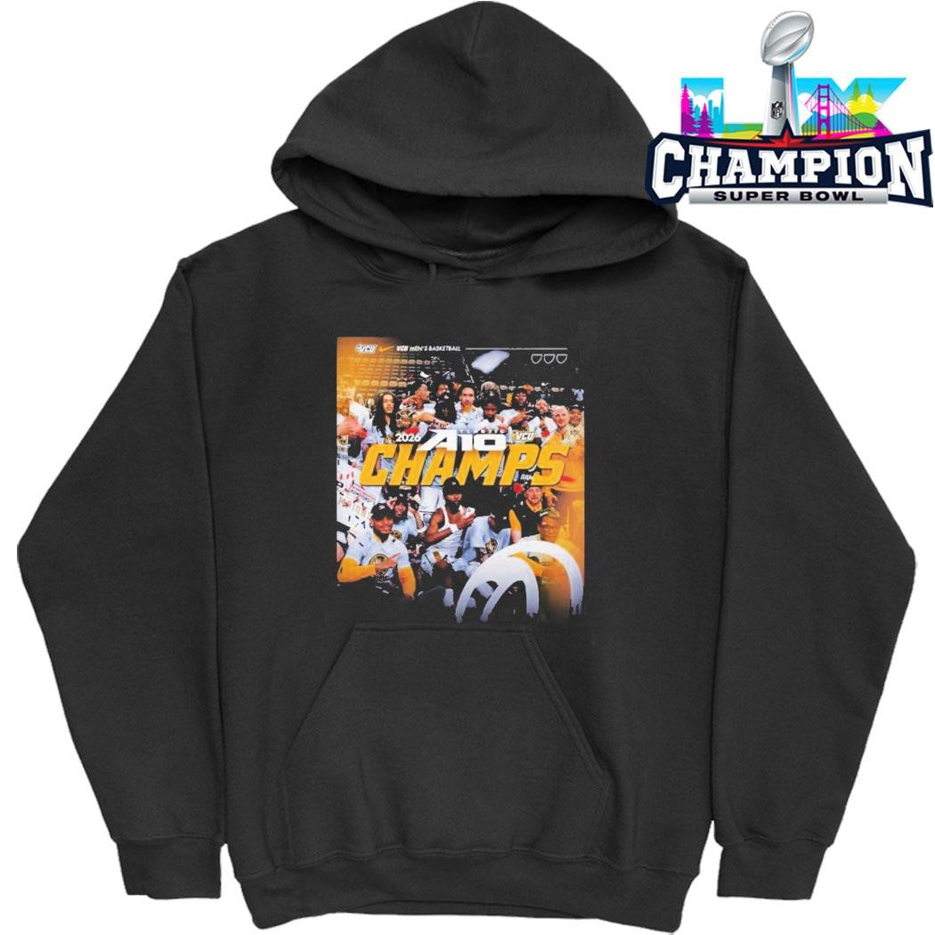 Vcu Rams Men’s Basketball 2026 Atlantic 10 Tournament Champions Shirt
