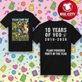 Vegan Camp Out 2026 Two Sided Shirt