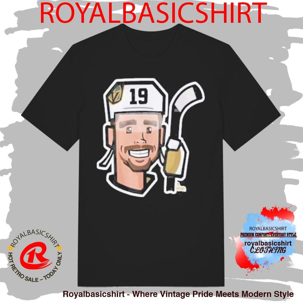 Vegas Golden Knights #19 Reilly Smith Caricature Shirt