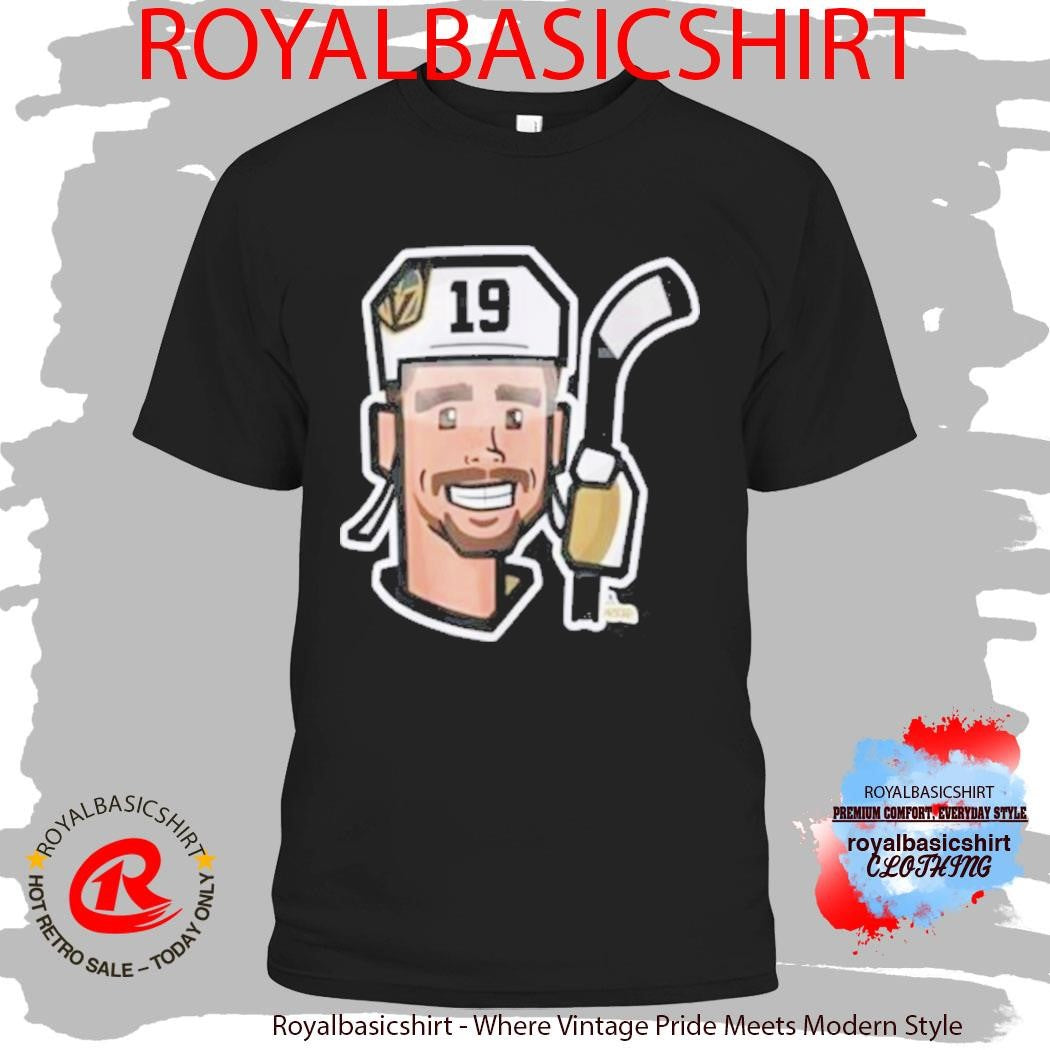 Vegas Golden Knights #19 Reilly Smith Caricature Shirt