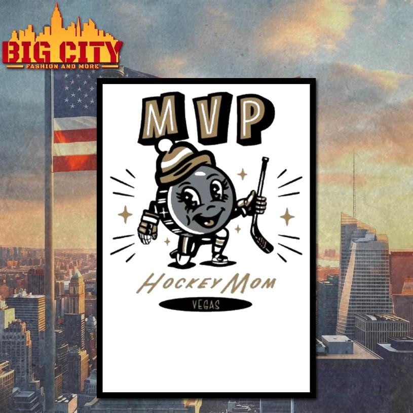 Vegas Golden Knights 2025 Mvp Hockey Mom Shirt