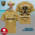 Vegas Golden Knights x Kenny Chesney No Shoes Two Sided Shirt