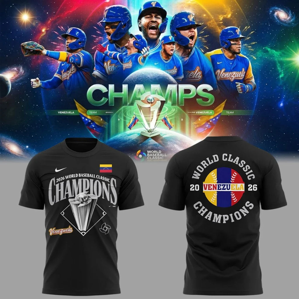 Venezuela 2026 World Baseball Classic Champions T-shirt