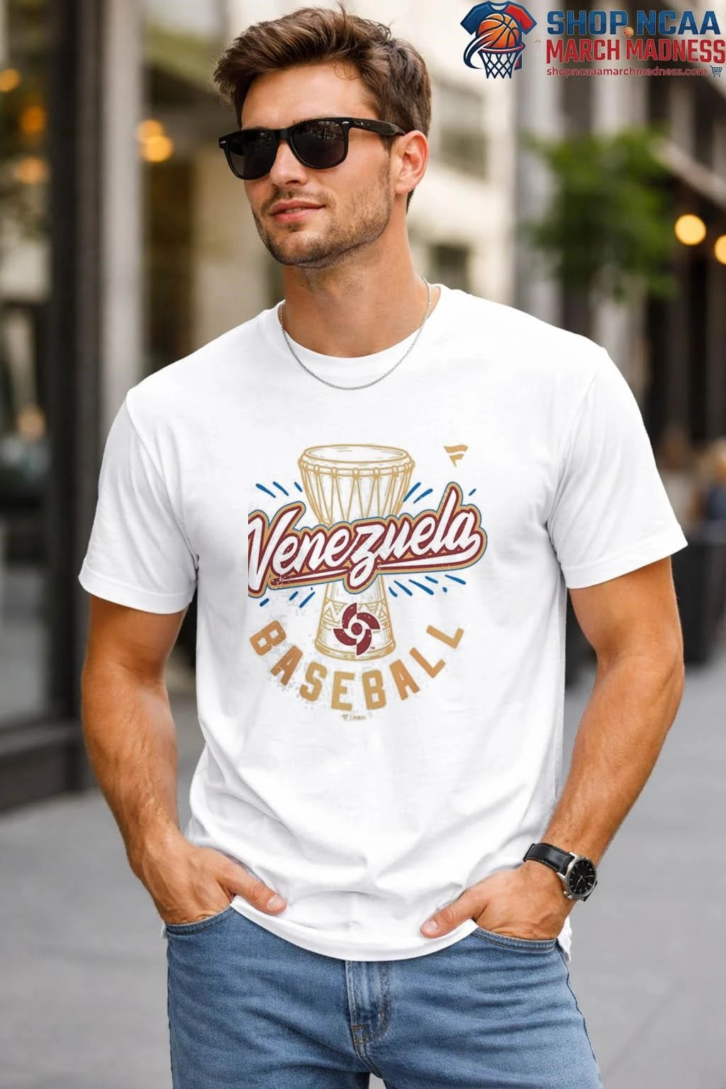 Venezuela Baseball Fanatics 2026 World Baseball Classic Champions Trophy T-Shirt Team Venezuela Baseball Fanatics 2026