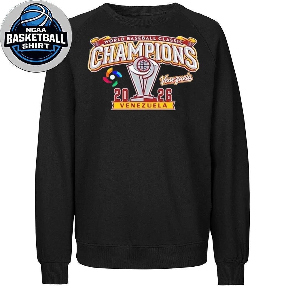 Venezuela Baseball World Baseball Classic 2026 Champions Fan Shirt
