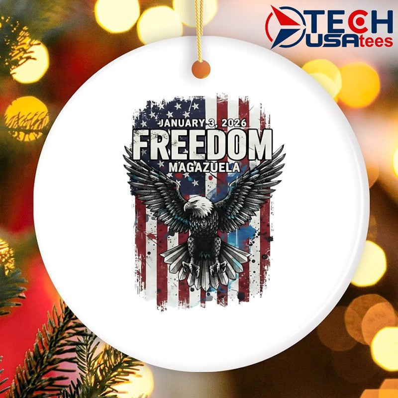 Venezuela January 3 2026 Freedom Magazuela Eagle flag shirt