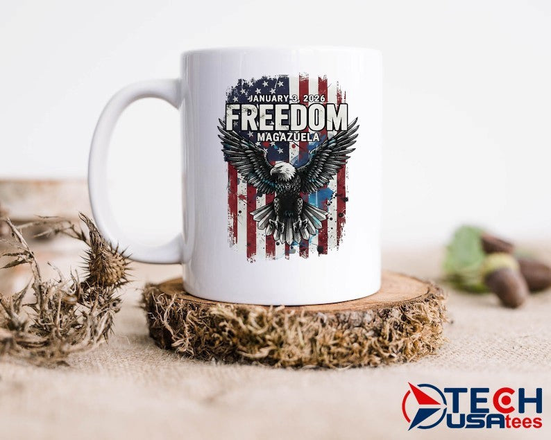Venezuela January 3 2026 Freedom Magazuela Eagle flag shirt