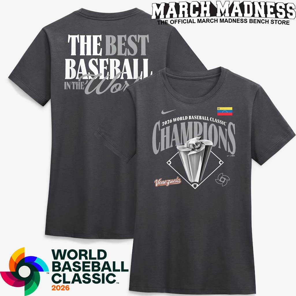 Official Venezuela 2026 World Baseball Classic Champions The Best Baseball In The World T-Shirt