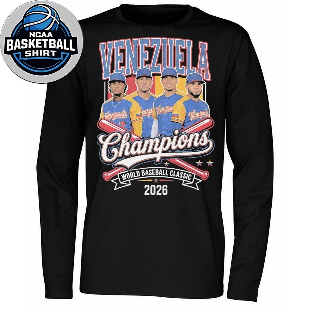 Venezuela Team 2026 Champions World Baseball Classic Fans Shirt